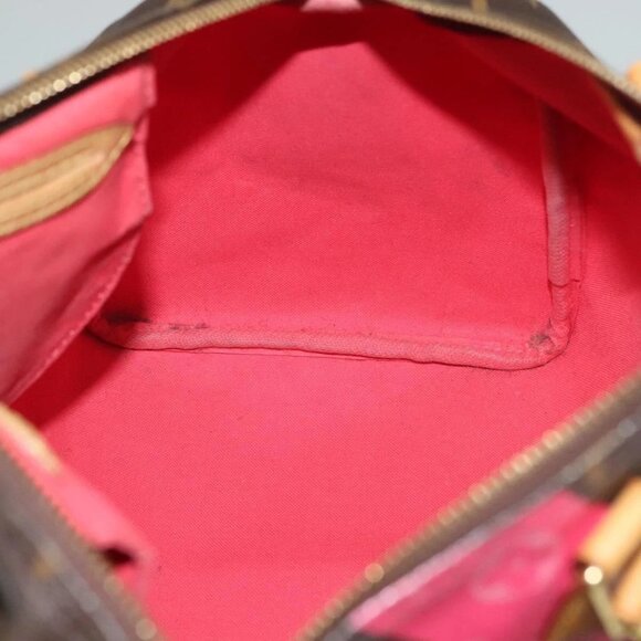 LOUIS VUITTON Monogram V Line Speedy 30 Hand Bag Pink LV Auth 136293 - Picture 12 of 16
